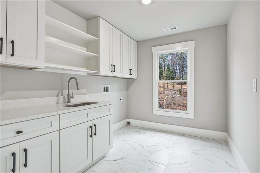 Furnished interior view inside a new home in , Canton (Image 40).