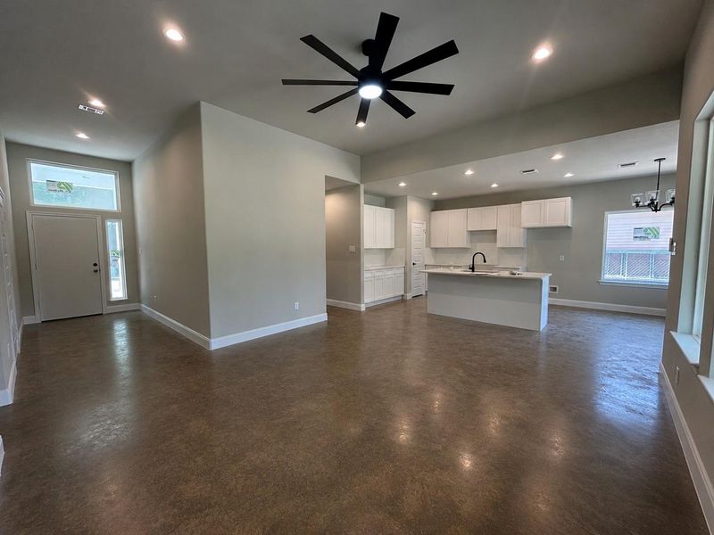 Spacious, unfurnished interior of a new home in , Willis (Image 27). Spacious, unfurnished interior of a new home in , Willis (Image 27).