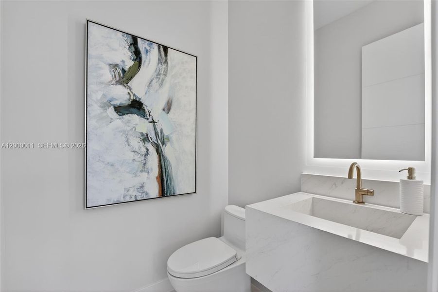 Furnished interior view inside a new home in , Fort Lauderdale (Image 4).