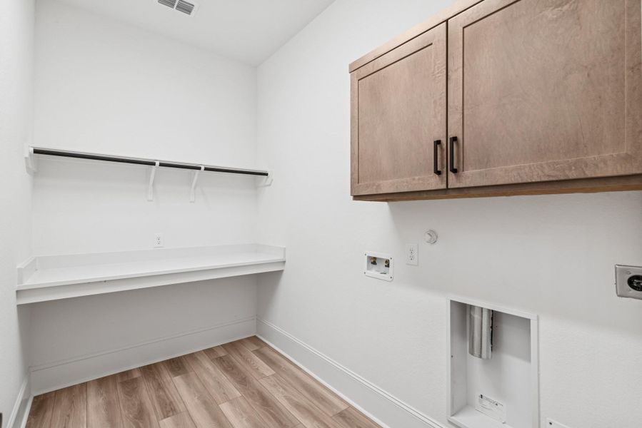 Furnished interior view inside a new home in The Meadows at Imperial Oaks, Conroe (Image 9).