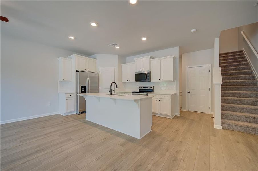 Furnished interior view inside a new home in Avery Landing, McDonough (Image 8).