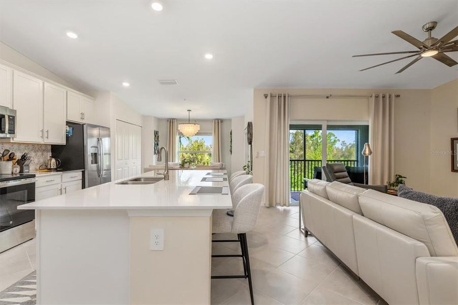 Furnished interior view inside a new home in , Punta Gorda (Image 17).