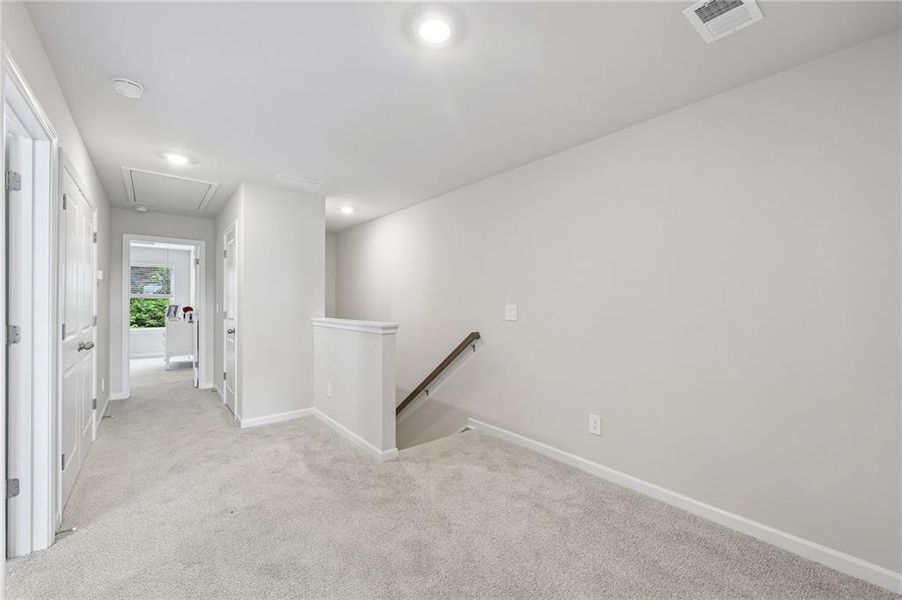 Spacious, unfurnished interior of a new home in Artisan Walk, Fairburn (Image 26). Spacious, unfurnished interior of a new home in Artisan Walk, Fairburn (Image 26).