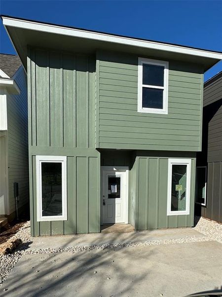 Front exterior of a new home in , Wimberley, TX, highlighting curb appeal (Image 1). Front exterior of a new home in , Wimberley, TX, highlighting curb appeal (Image 1).