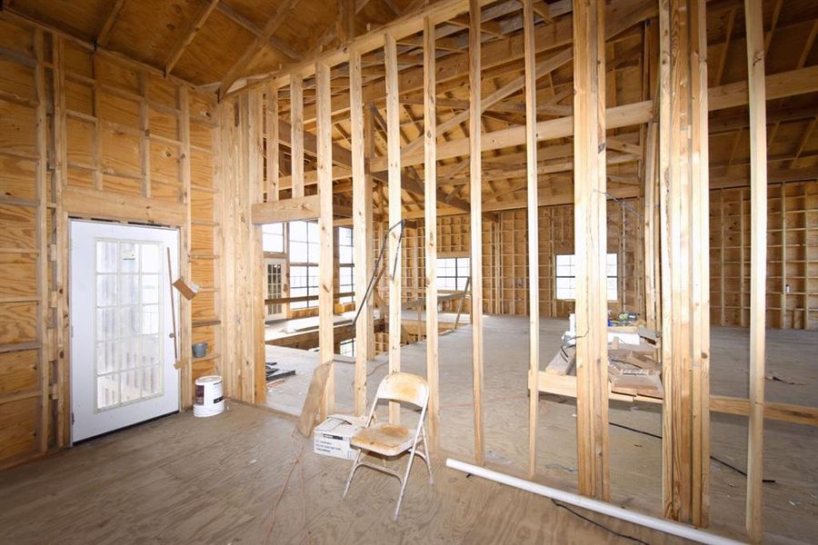 In-progress construction of a new home in , Yantis, TX (Image 7). In-progress construction of a new home in , Yantis, TX (Image 7).