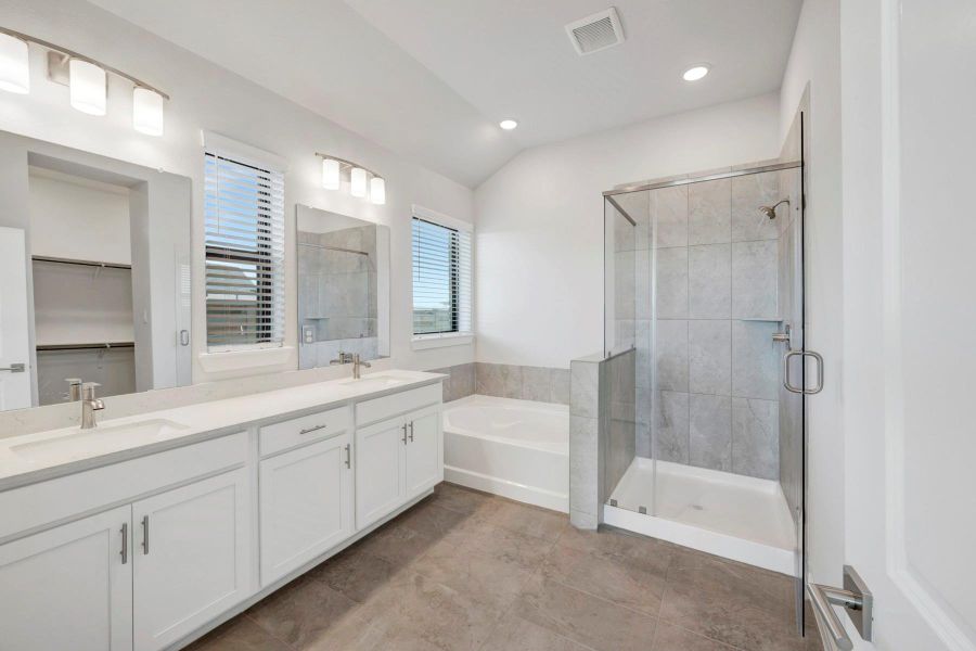 Furnished interior view inside a new home in Austin Point, Richmond (Image 8).
