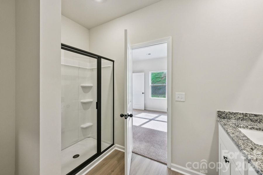 Furnished interior view inside a new home in Willow Estates, Shelby (Image 6).