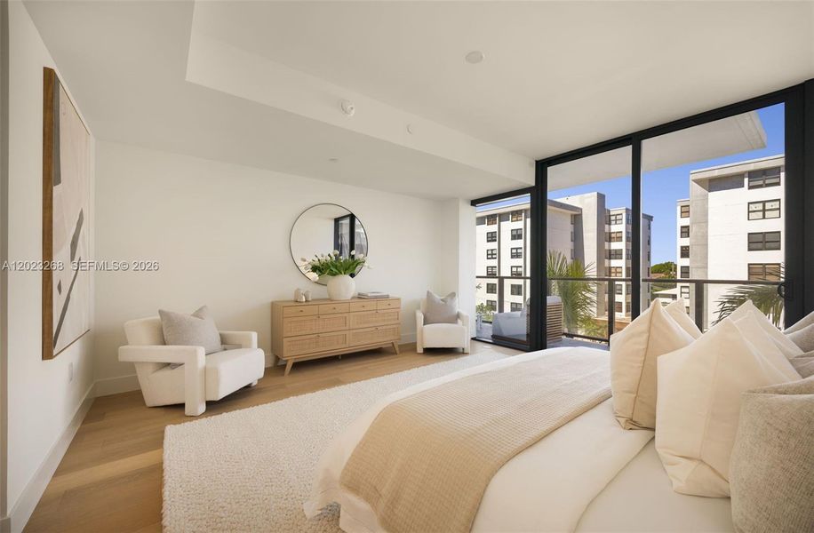 Furnished interior view inside a new home in , Bay Harbor Islands (Image 31).