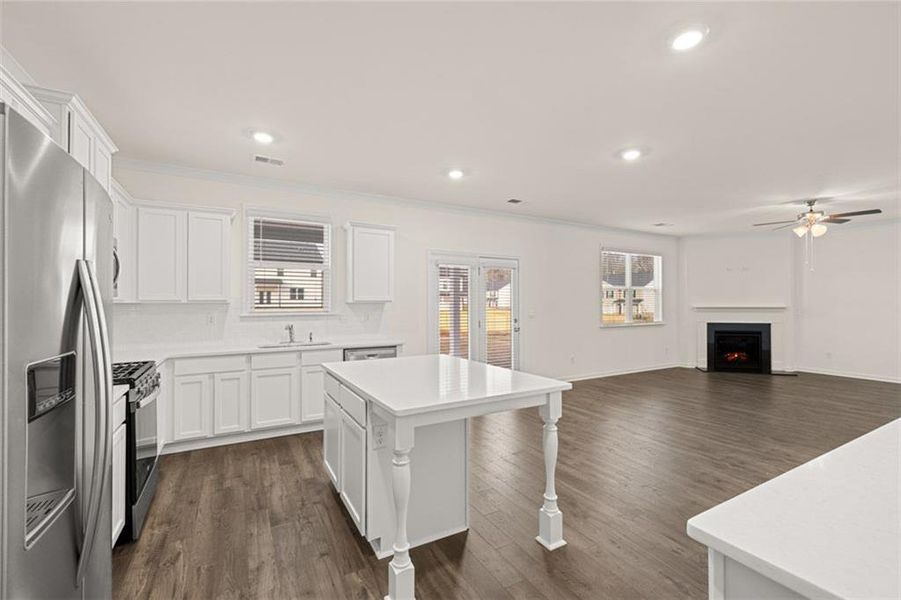 Furnished interior view inside a new home in Independence, Loganville (Image 6).