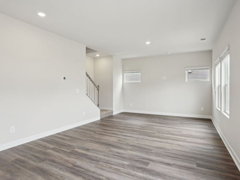 Spacious, unfurnished interior of a new home in Harper Landing, Stanley (Image 13).