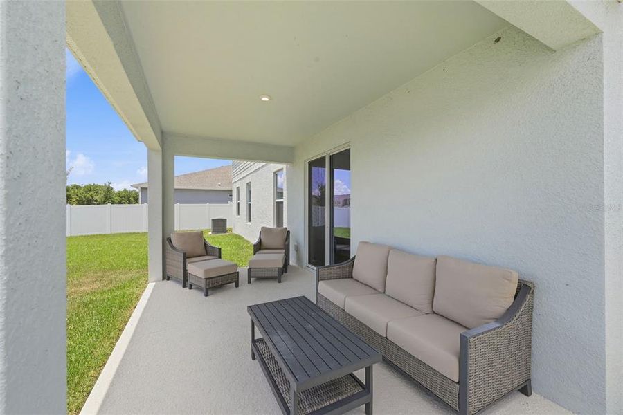 Exterior details and patio area of a home in Meadowlark Landing, Apopka (Image 26). Exterior details and patio area of a home in Meadowlark Landing, Apopka (Image 26).