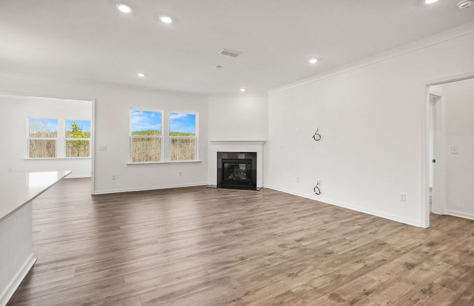 Spacious, unfurnished interior of a new home in Michaux Gardens, Belmont (Image 18). Spacious, unfurnished interior of a new home in Michaux Gardens, Belmont (Image 18).