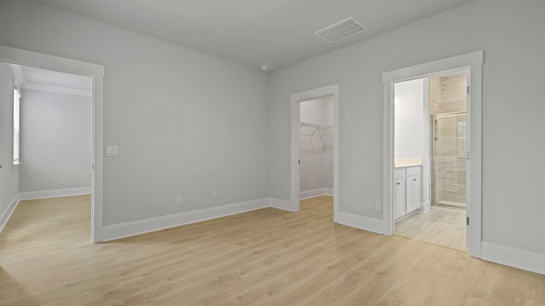 Spacious, unfurnished interior of a new home in Carolina Groves, Moncks Corner (Image 15). Spacious, unfurnished interior of a new home in Carolina Groves, Moncks Corner (Image 15).