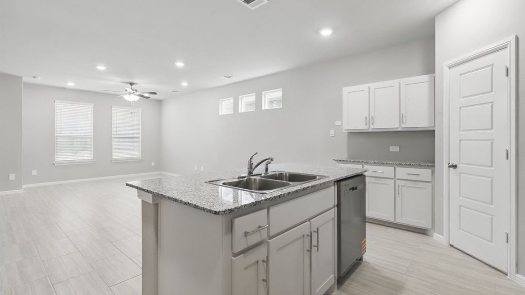 Furnished interior view inside a new home in Orchard Village, Fort Worth (Image 9). Furnished interior view inside a new home in Orchard Village, Fort Worth (Image 9).