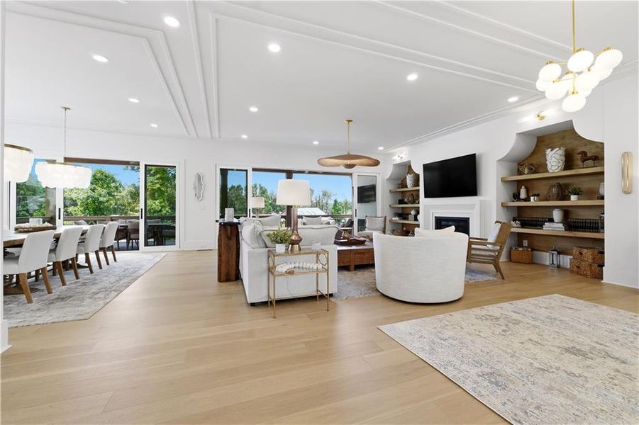 Furnished interior view inside a new home in Echo at Crabapple, Milton (Image 16).