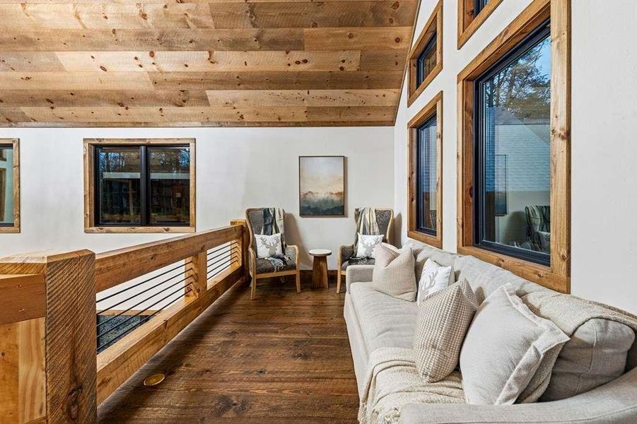 Furnished interior view inside a new home in , McCaysville (Image 35).