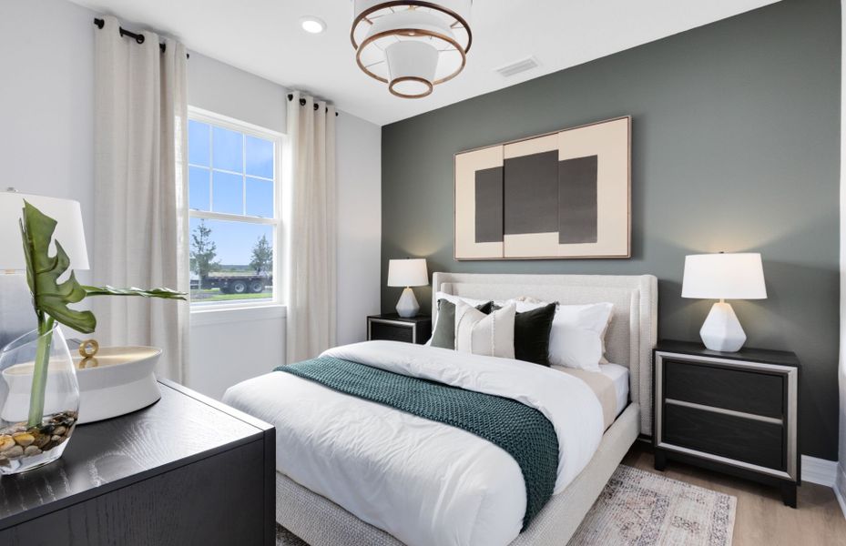 Furnished interior view inside a new home in Vida's Way, Wesley Chapel (Image 10).