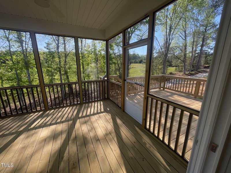 Screen Porch opens to Deck Screen Porch opens to Deck