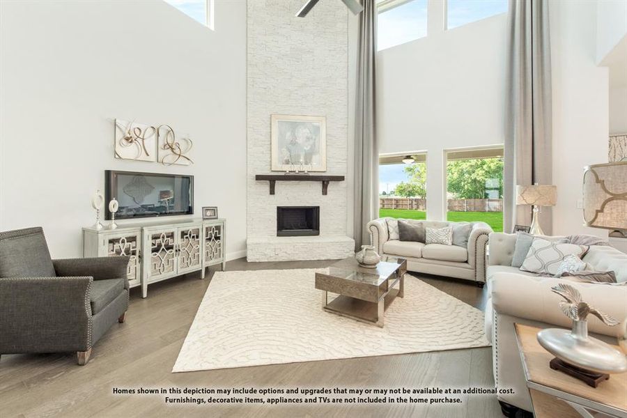 Furnished interior view inside a new home in The Oaks, Red Oak (Image 11). Furnished interior view inside a new home in The Oaks, Red Oak (Image 11).