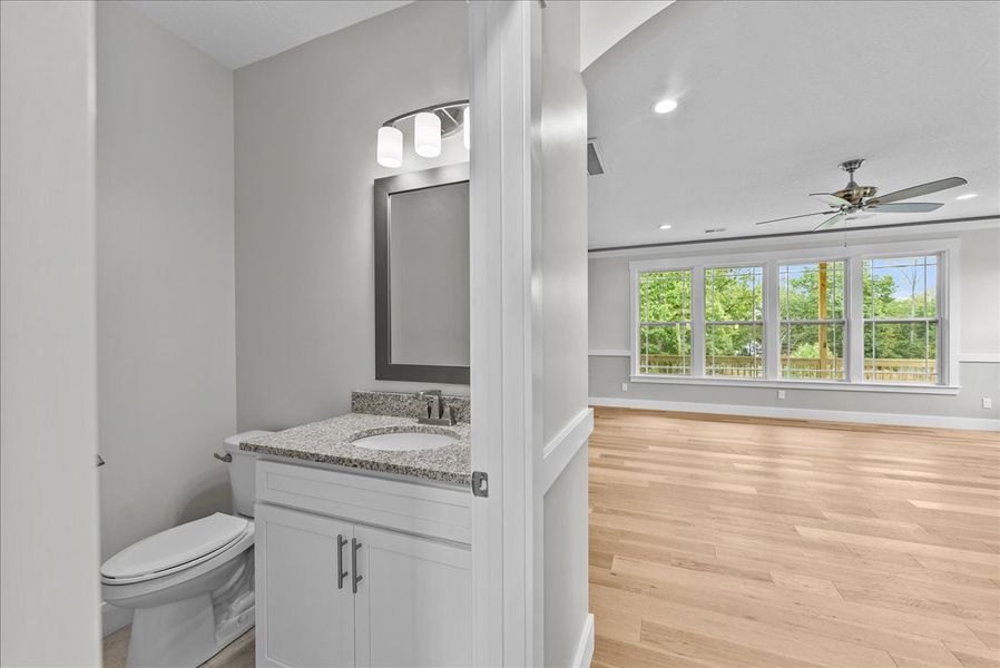 Representative furnished interior of a home built from the Emilia Elite by Enchanted Homes in Smokey Hills, Campobello (Image 6).
