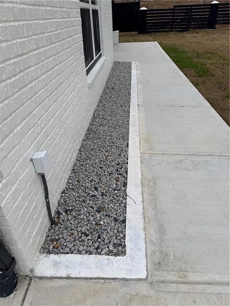 Exterior details and patio area of a home in , Lithonia (Image 3).