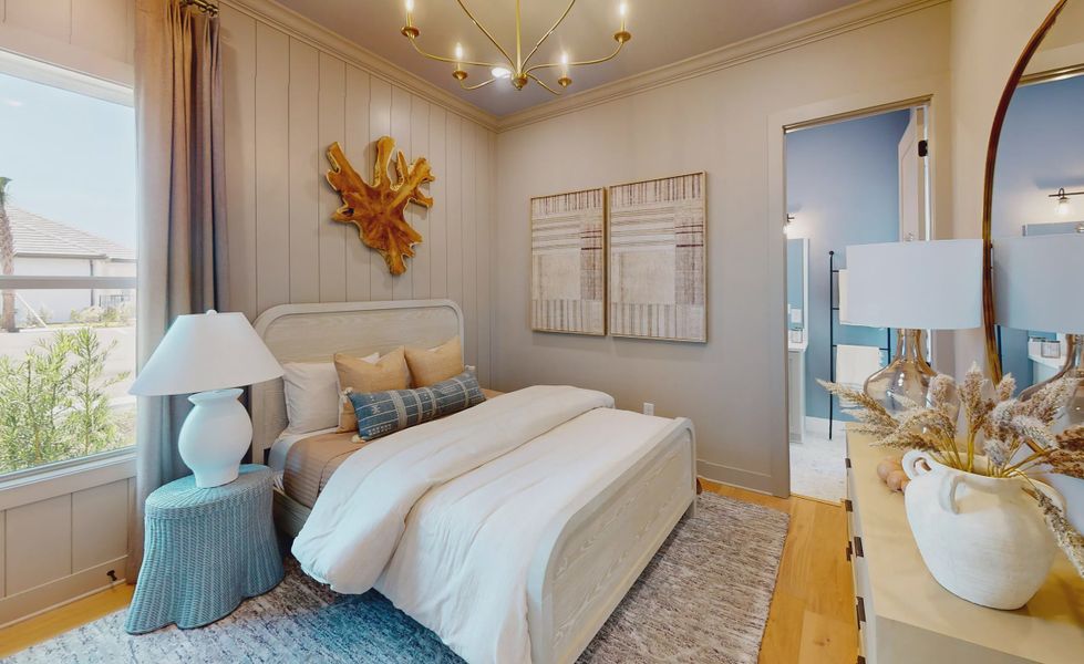 Furnished interior view inside a new home in Palmera, Venice (Image 38).