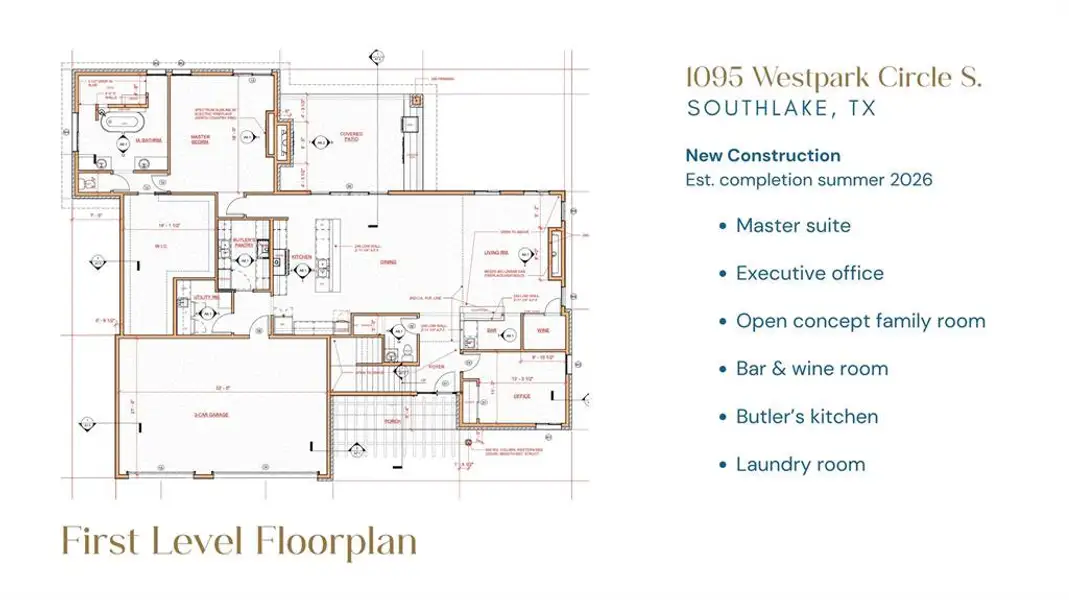 Level one floor plan