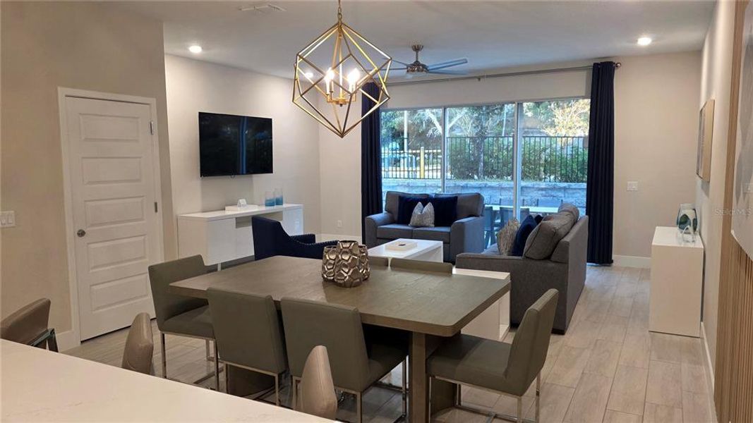 Furnished interior view inside a new home in , Reunion (Image 7).