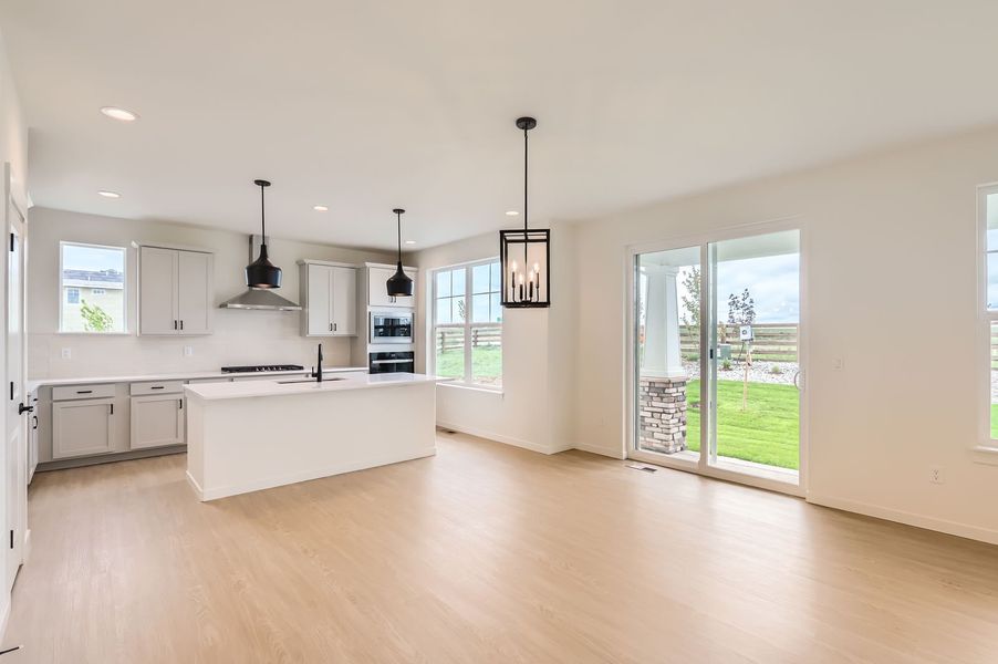 Plan V432 - Representative Photo - Kitchen/Dining Area