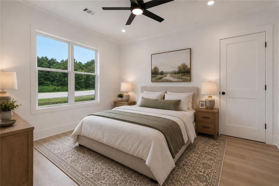 Furnished interior view inside a new home in , Dacula (Image 38). Furnished interior view inside a new home in , Dacula (Image 38).