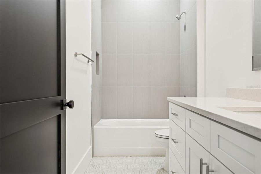 Furnished interior view inside a new home in , Tampa (Image 49). Furnished interior view inside a new home in , Tampa (Image 49).