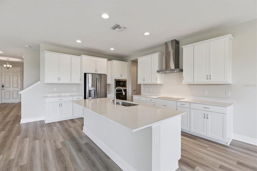 Furnished interior view inside a new home in Mirada, San Antonio (Image 7).