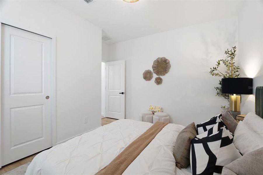 Furnished interior view inside a new home in Azalea Creek, Jacksonville (Image 38). Furnished interior view inside a new home in Azalea Creek, Jacksonville (Image 38).