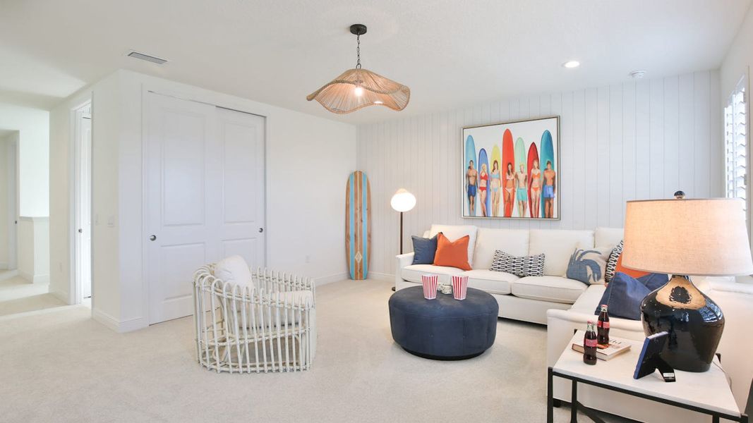 Furnished interior view inside a new home in Palm Grove, Lakewood Ranch (Image 43).