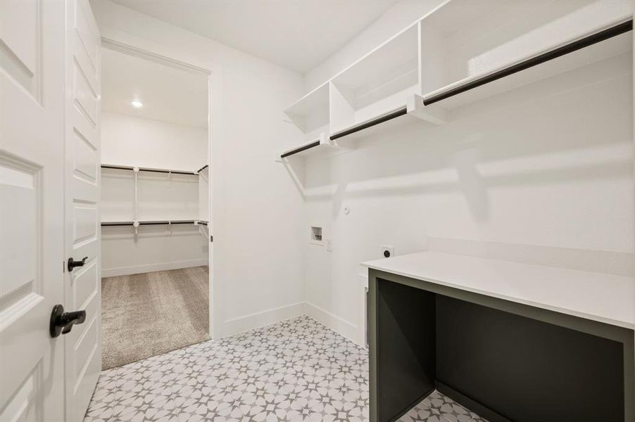 Furnished interior view inside a new home in Parks of Aledo, Aledo (Image 10).