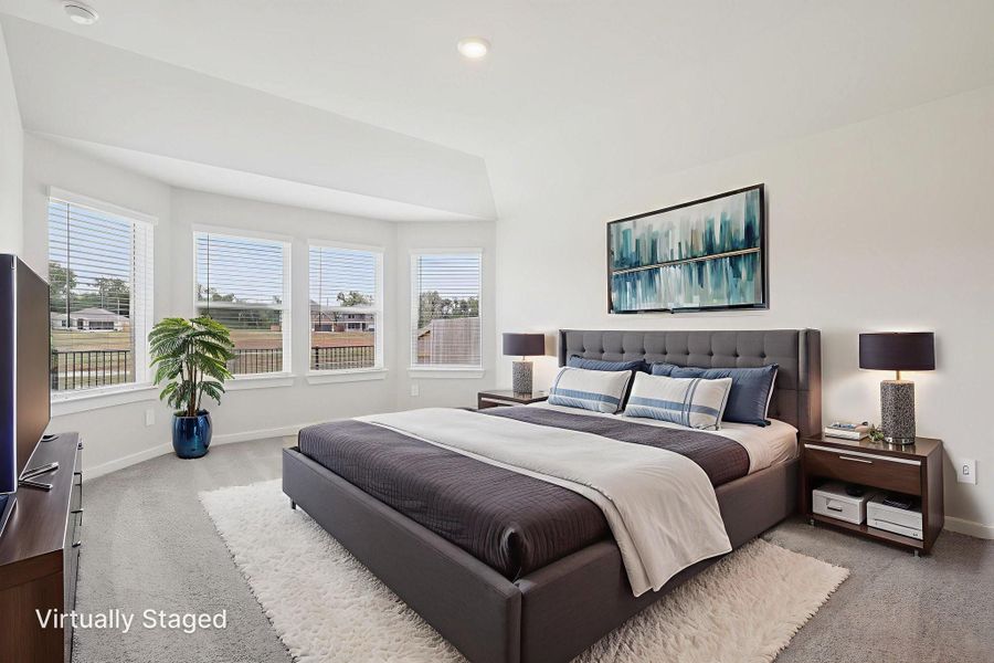 Furnished interior view inside a new home in Kingdom Heights, Rosenberg (Image 4). Furnished interior view inside a new home in Kingdom Heights, Rosenberg (Image 4).