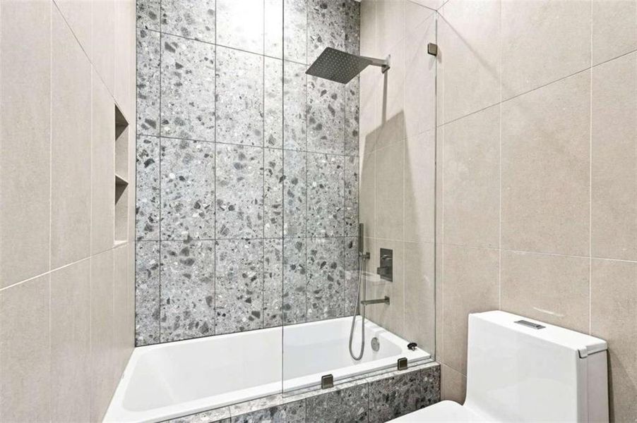 Furnished interior view inside a new home in , Atlanta (Image 15).