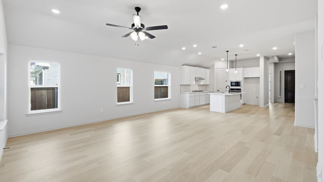 Furnished interior view inside a new home in Taylor Estates, Corinth (Image 16).
