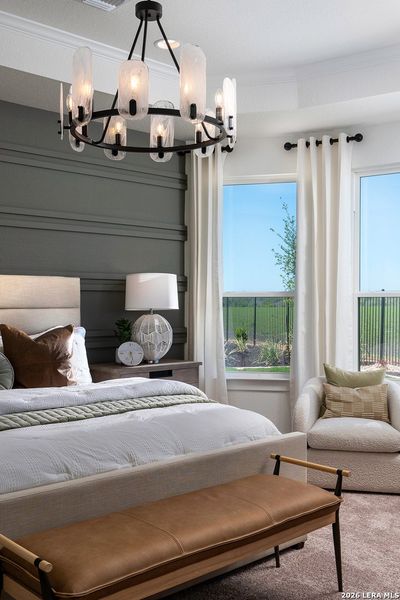 Furnished interior view inside a new home in Corley Farms, Boerne (Image 42). Furnished interior view inside a new home in Corley Farms, Boerne (Image 42).