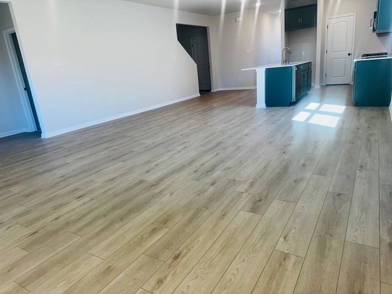 Spacious, unfurnished interior of a new home in Patterson Ranch, Georgetown (Image 24). Spacious, unfurnished interior of a new home in Patterson Ranch, Georgetown (Image 24).