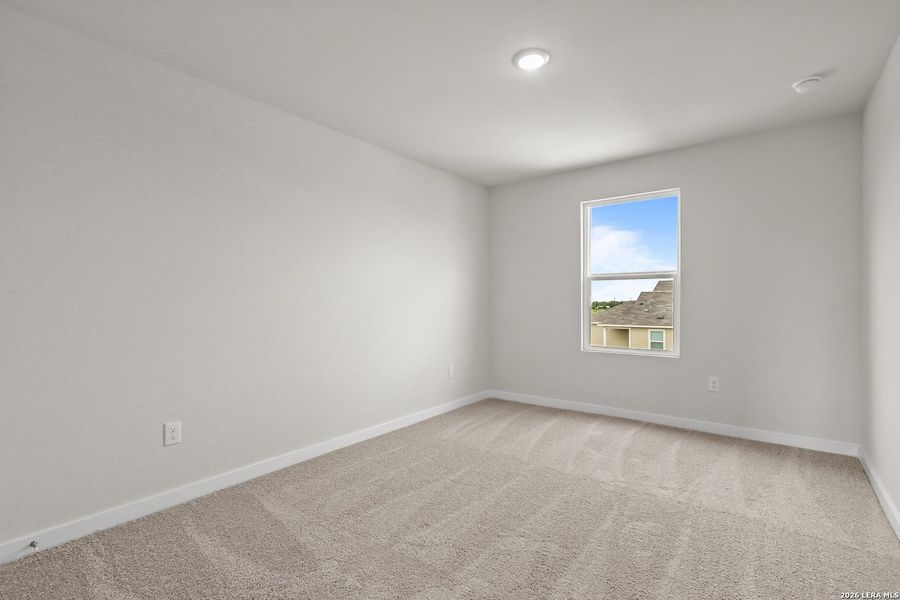 Spacious, unfurnished interior of a new home in Applewhite Meadows, San Antonio (Image 28). Spacious, unfurnished interior of a new home in Applewhite Meadows, San Antonio (Image 28).