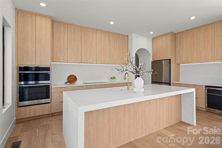 Furnished interior view inside a new home in , Fletcher (Image 6).