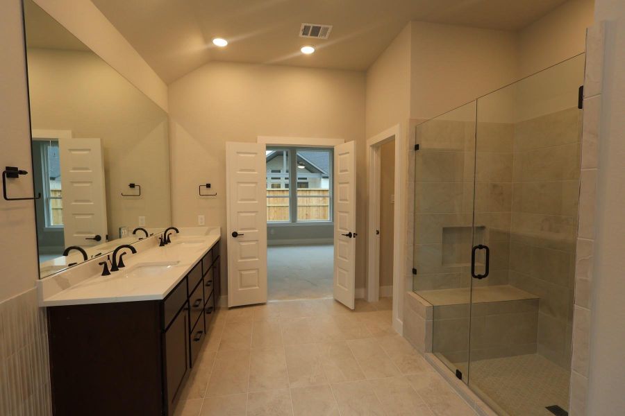 Furnished interior view inside a new home in Woodson’s Reserve, Spring (Image 8).