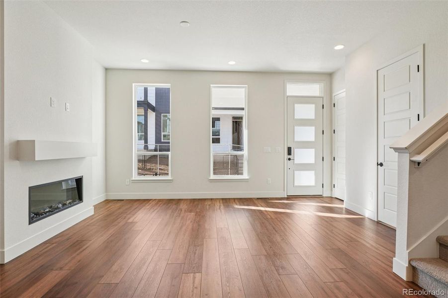 Spacious, unfurnished interior of a new home in Loretto Heights - Rise Collection, Denver (Image 21).