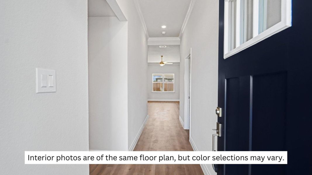 Spacious, unfurnished interior of a new home in Lexington Heights, Willis (Image 6).
