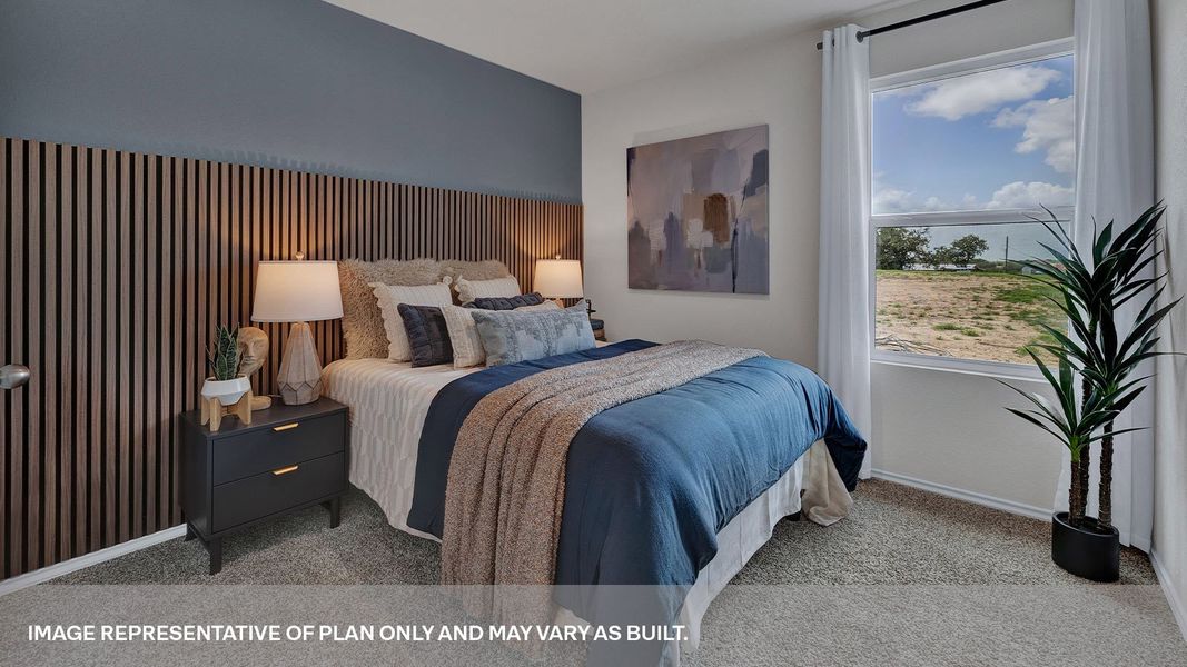 Furnished interior view inside a new home in Sunset Oaks, Maxwell (Image 10).