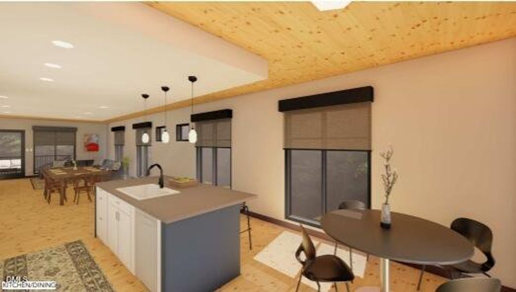 Interior Rendering 1 - Kitchen Dining