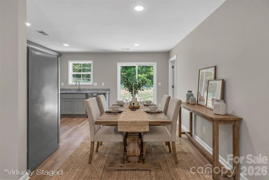 Furnished interior view inside a new home in , Lancaster (Image 9).