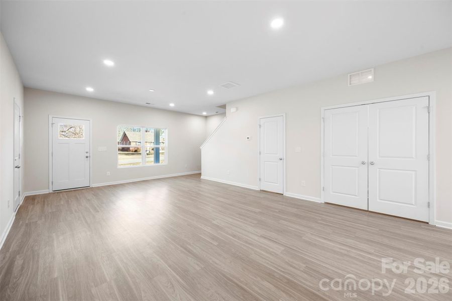 Spacious, unfurnished interior of a new home in , Bessemer City (Image 32).
