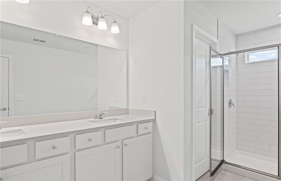 Furnished interior view inside a new home in Overland, Locust Grove (Image 7). Furnished interior view inside a new home in Overland, Locust Grove (Image 7).